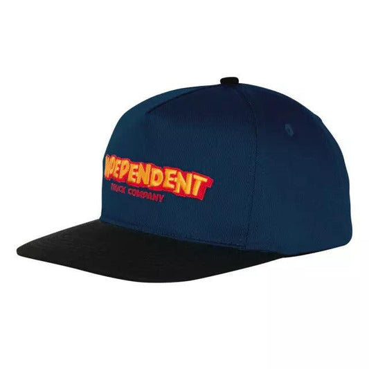 Boné Independent Bounce Snapback - Marinho - Dreamin Shop BR