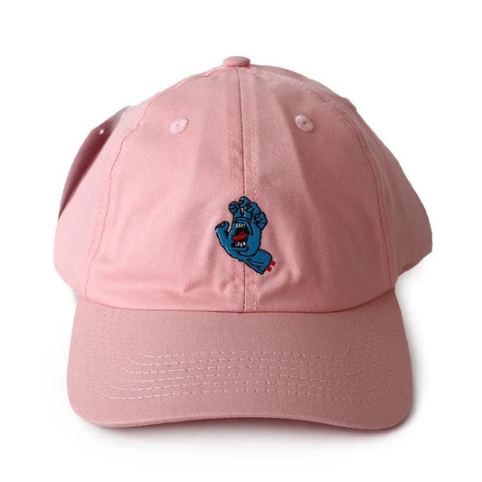 Boné Santa Cruz DAD HAT Screaming Hand - Rosa - Dreamin Shop BR