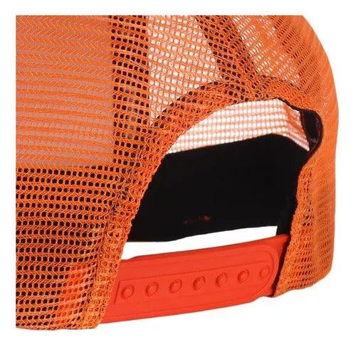 Boné Thrasher Trucker RTB Skate Goat Mesh - Laranja - Dreamin Shop BR