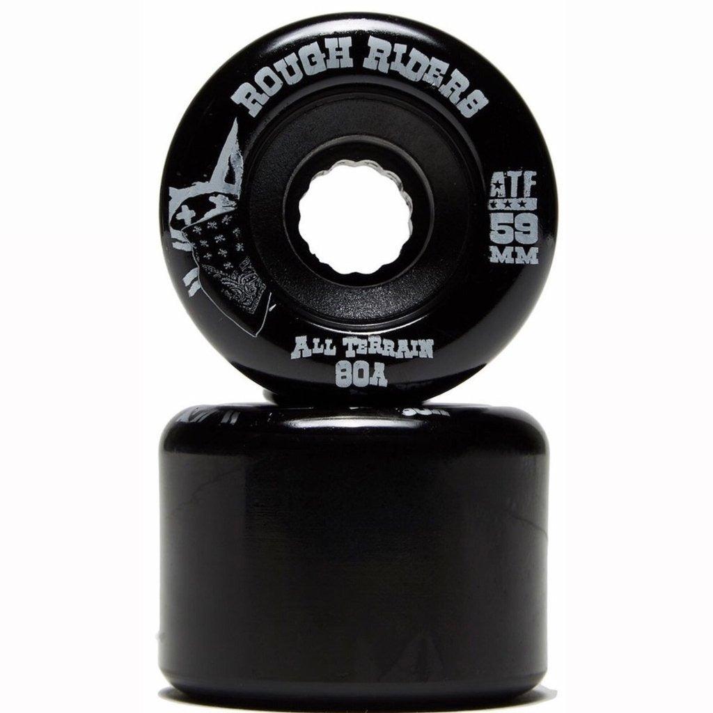 Bones wheels ATF ROUGH RIDERS BLACK 80A 59mm - Dreamin Shop BR