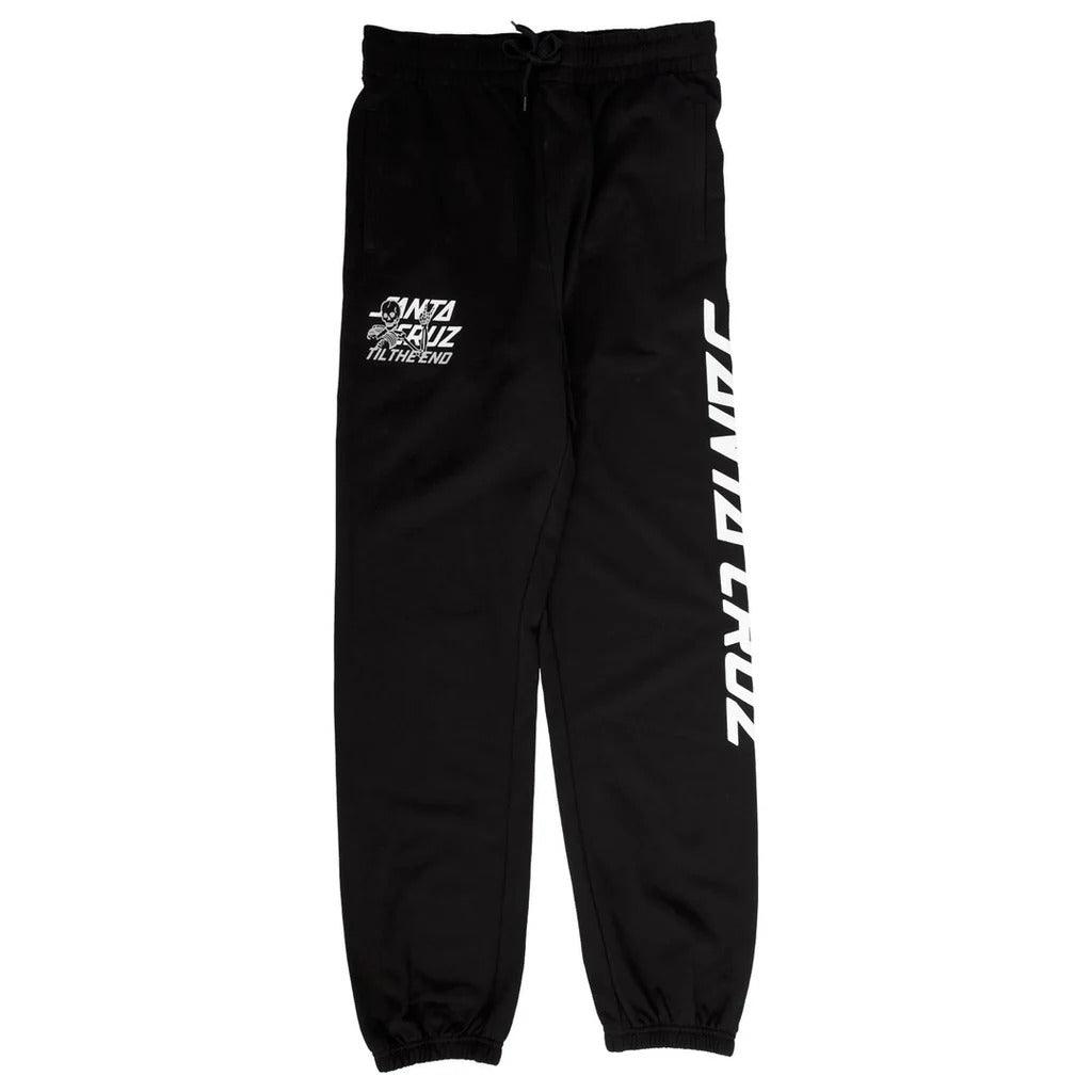 Calça de Moletom Santa Cruz - Unwid Sweatpants - Black/preto - Dreamin Shop BR