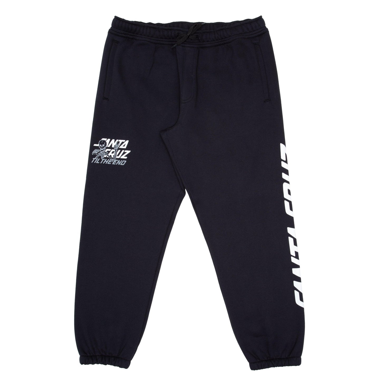 Calça de Moletom Santa Cruz - Unwid Sweatpants - Black/preto - Dreamin Shop BR