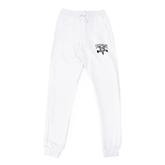 Calça Feminina Thrasher Moletinho - Skategoat - White/Branco - Dreamin Shop BR