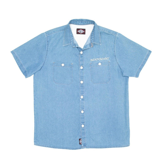 Camisa Manga Curta Groudwork Jeans - Azul Claro - Dreamin Shop BR