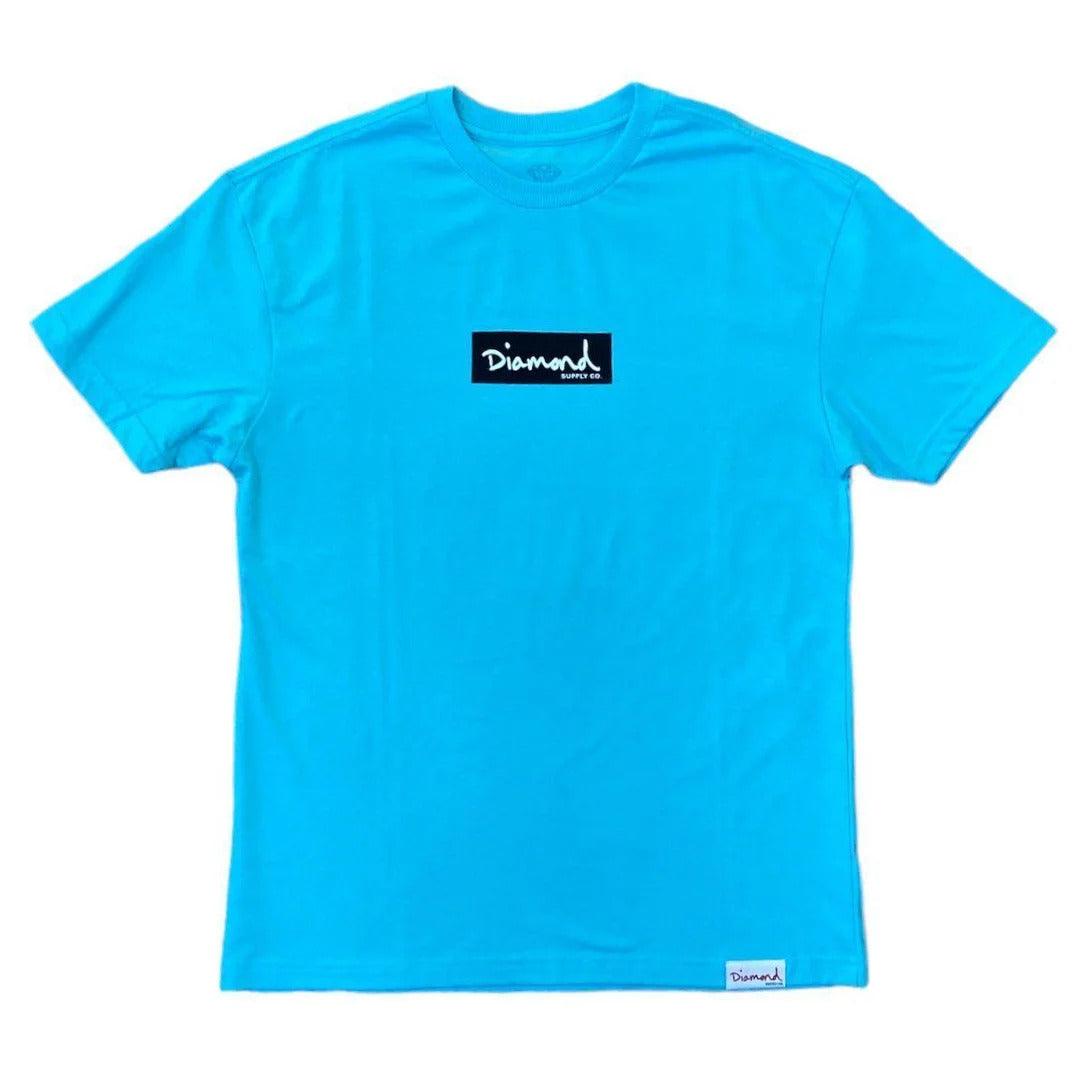 Camiseta Diamond Supply - OG MINI BOX TEE - Diamond Blue - Dreamin Shop BR