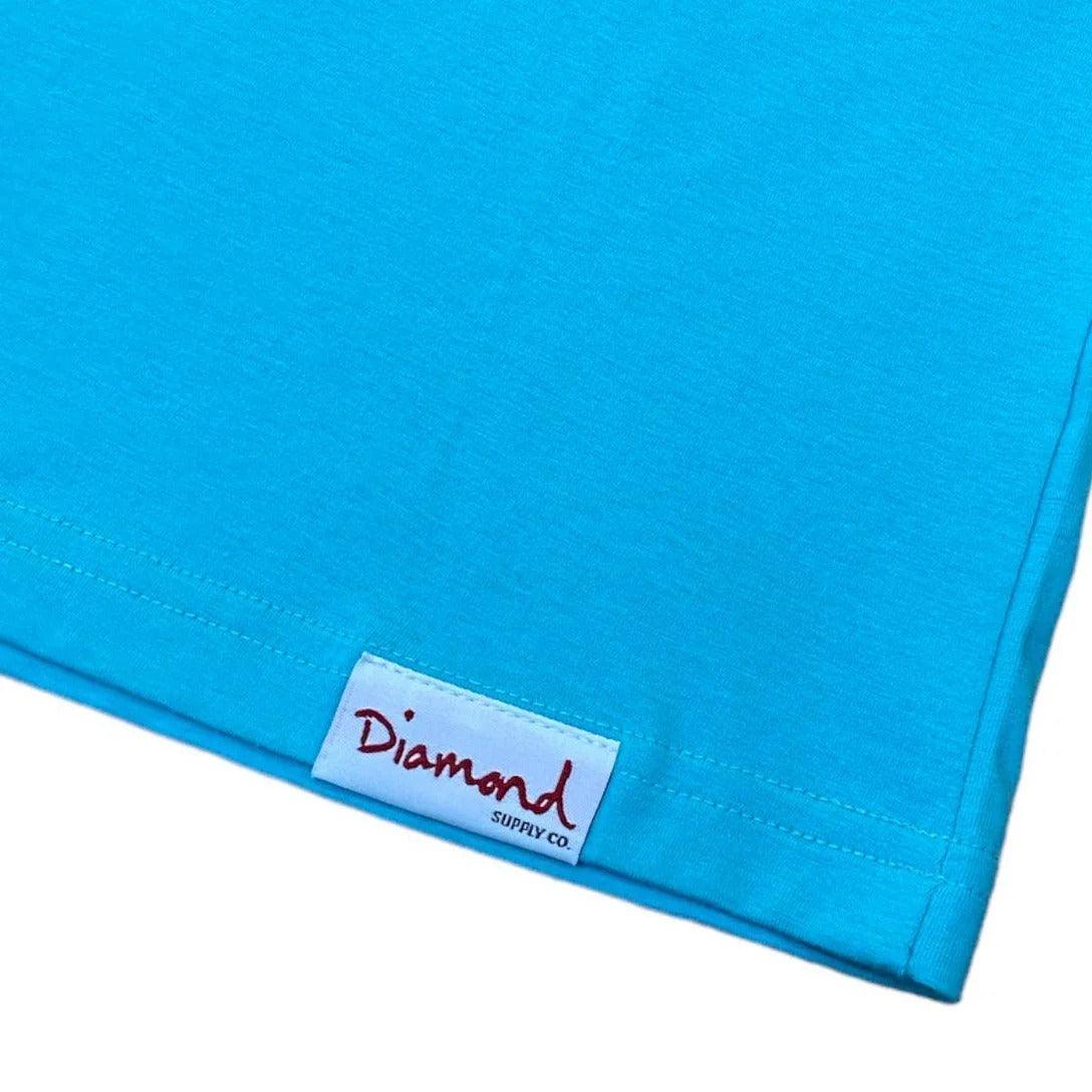 Camiseta Diamond Supply - OG MINI BOX TEE - Diamond Blue - Dreamin Shop BR