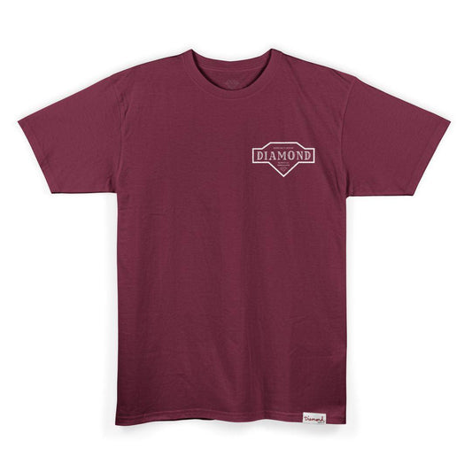 Camiseta Diamond Supply - VINTAGE TEE - Bordo - Dreamin Shop BR