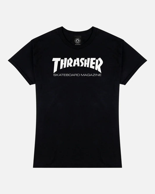 Camiseta Feminina Thrasher Magazine Skate Mag - Black/Preto - Dreamin Shop BR