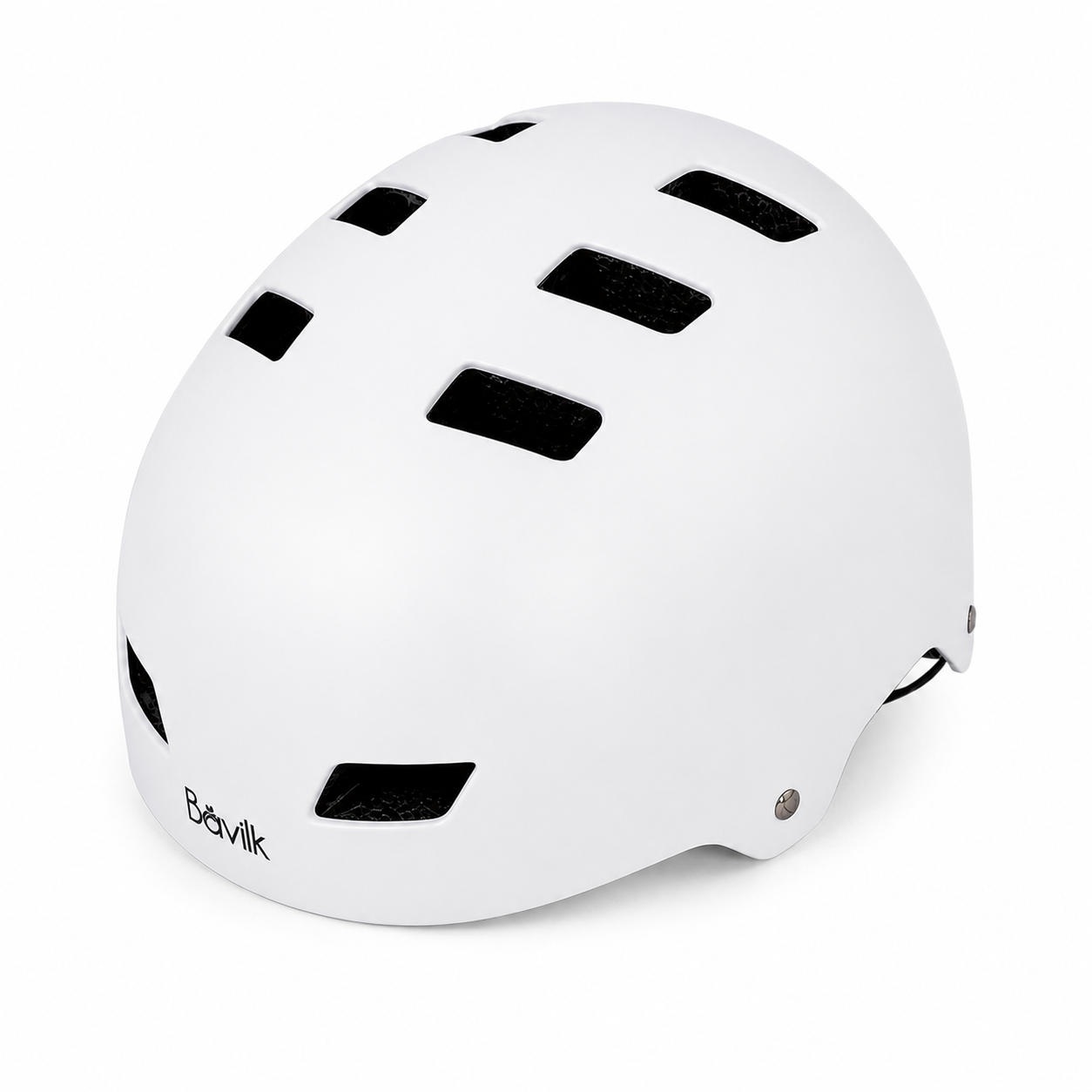 Capacete Importado BAVILK Classic white Certified - G