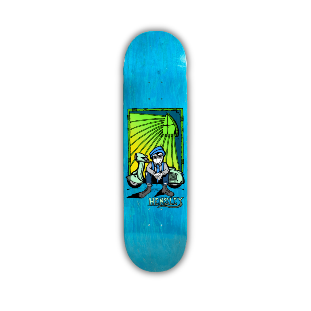 Shape importado H-Street Hensley  HENSLEY X HICKMAN GUEST ART Special Resin-7