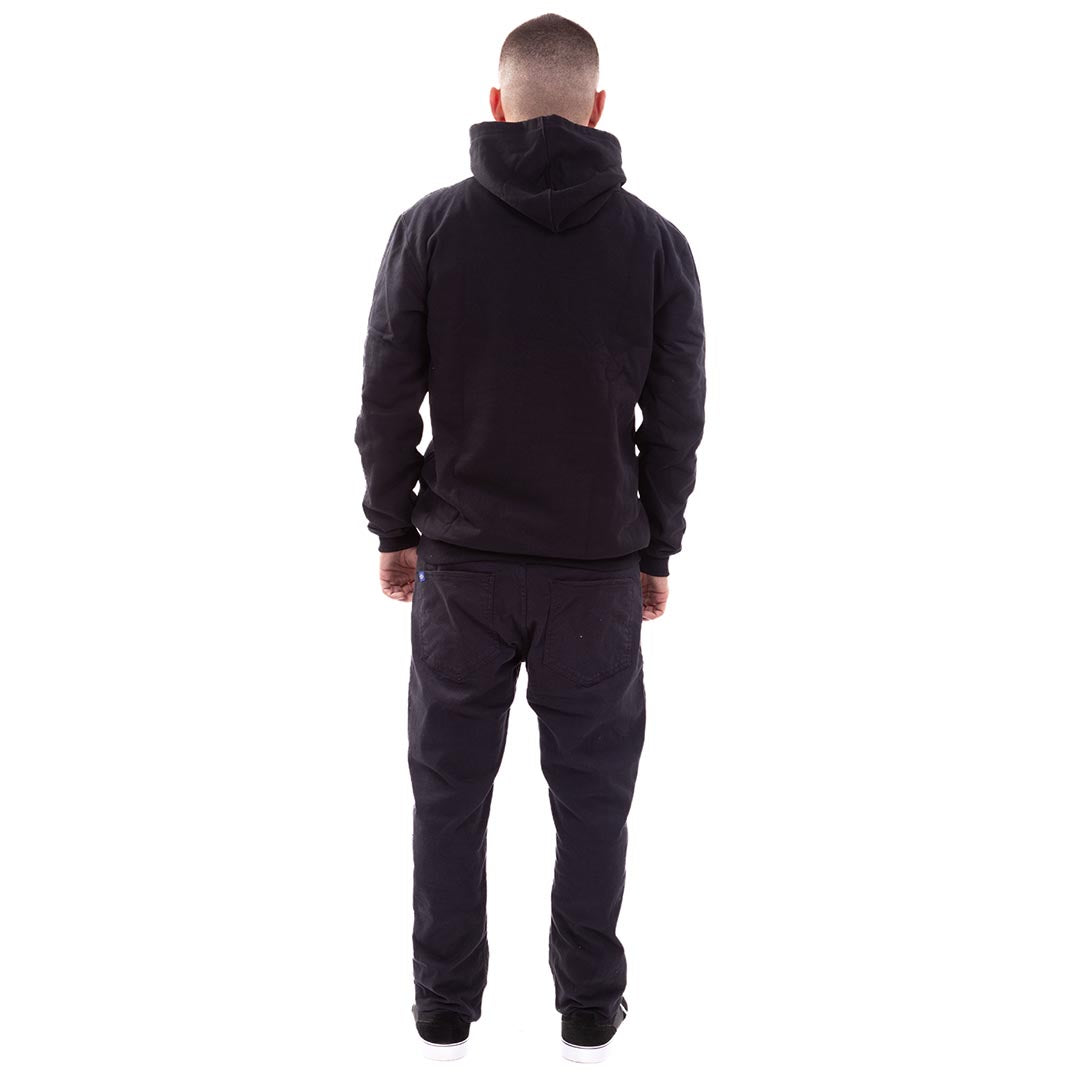 Moletom Thrasher MOLETOM THRASHER CANGURU FECHADO THORNS - Black/preto