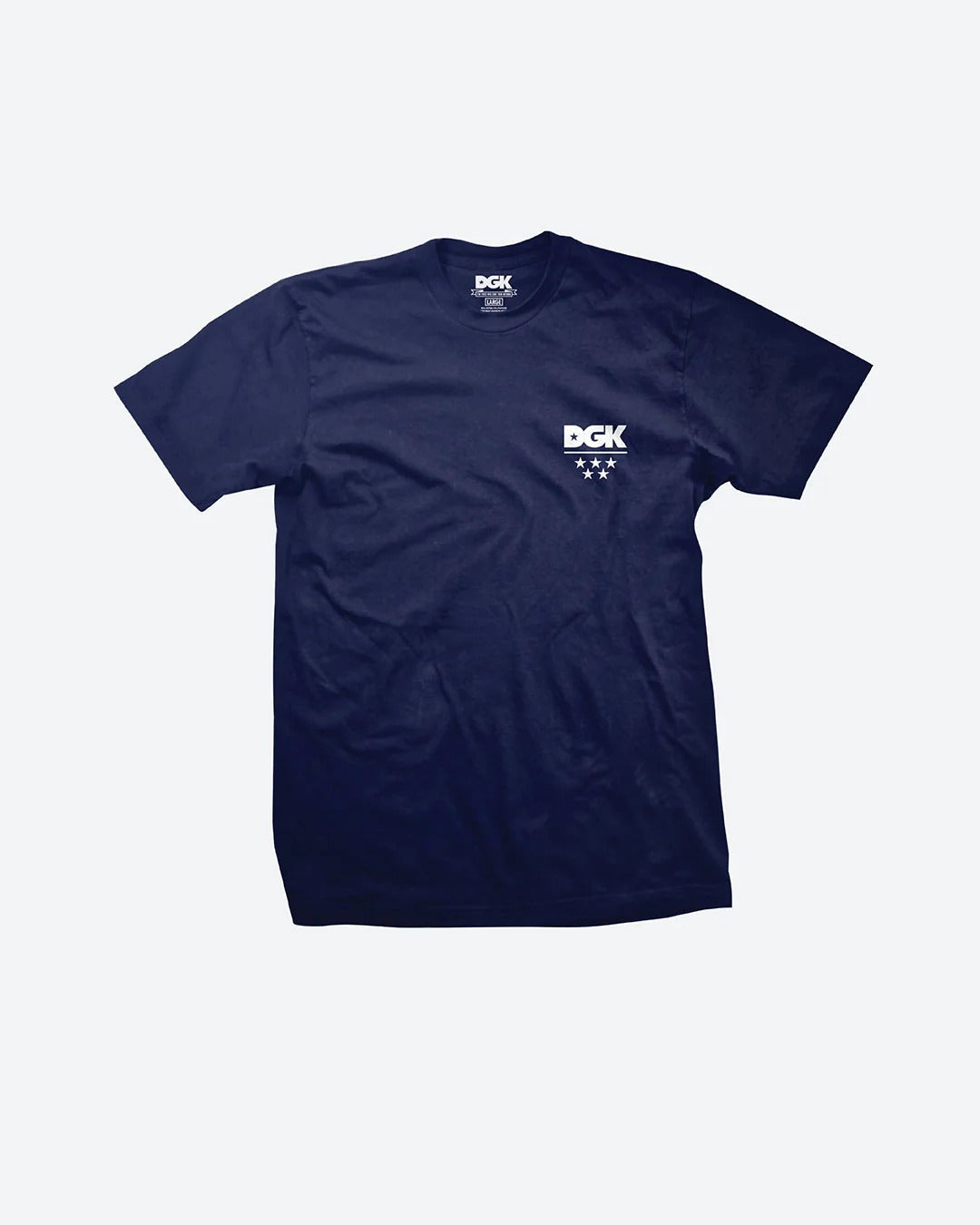 Camiseta Importada  DGK   - ALL STAR MINI LOGO  BLUE NAVY/ AZUL MARINHO (M)