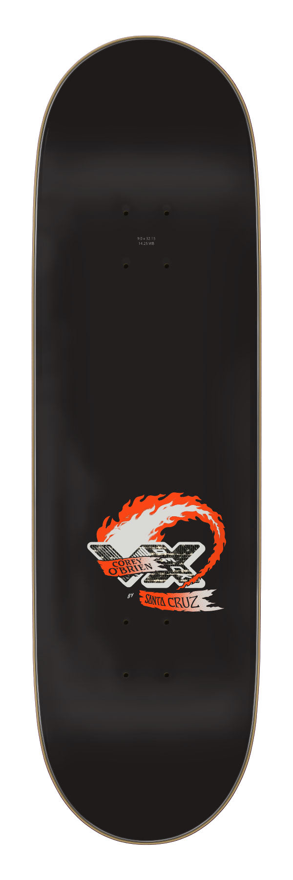 Shape Santa Cruz VX Corey O'Brien Reaper Hand 9.0" – Edição Especial