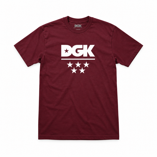 Camiseta Importada DGK - ALL STAR  Vinho (M)