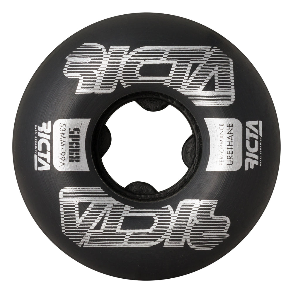 Roda importada Ricta Wheels  WIREFRAME Sparxs Black  99D 53mm