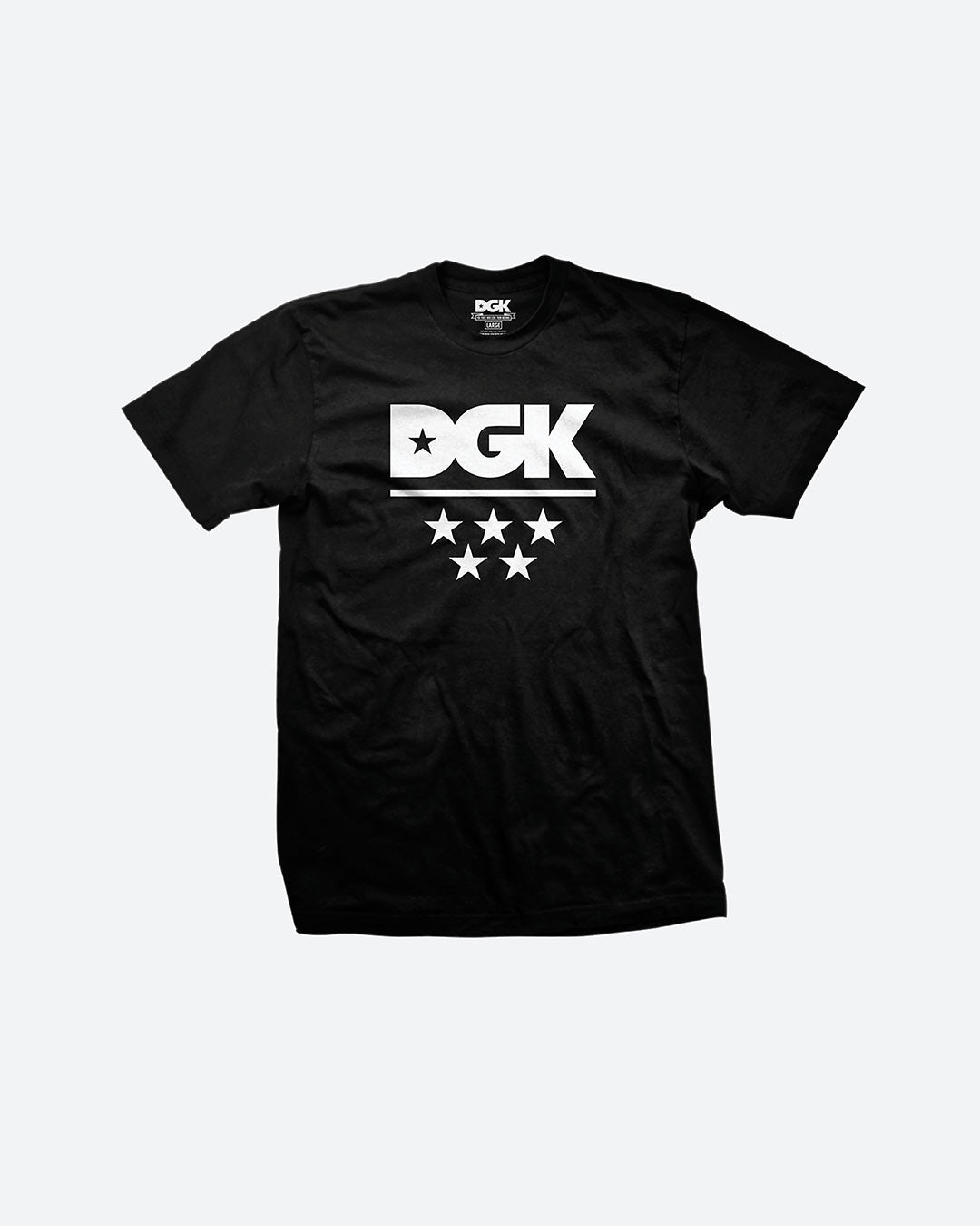 Camiseta Importada DGK - ALL STAR  BLACK/ PRETO (M)