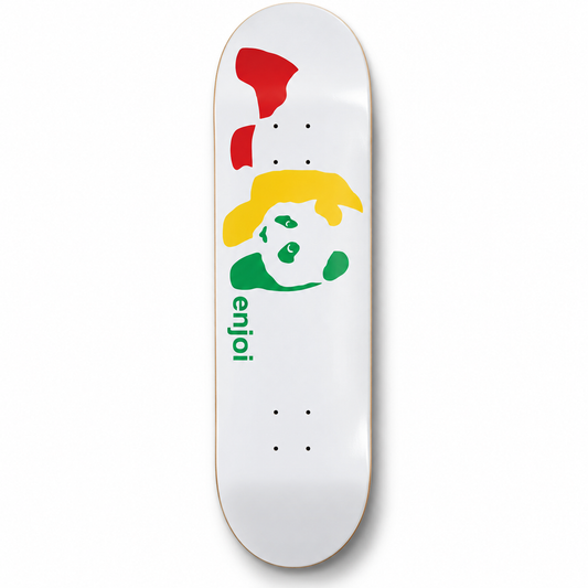 Shape Maple Importado Enjoi PANDA Rasta  White  Resin-7 8.5"