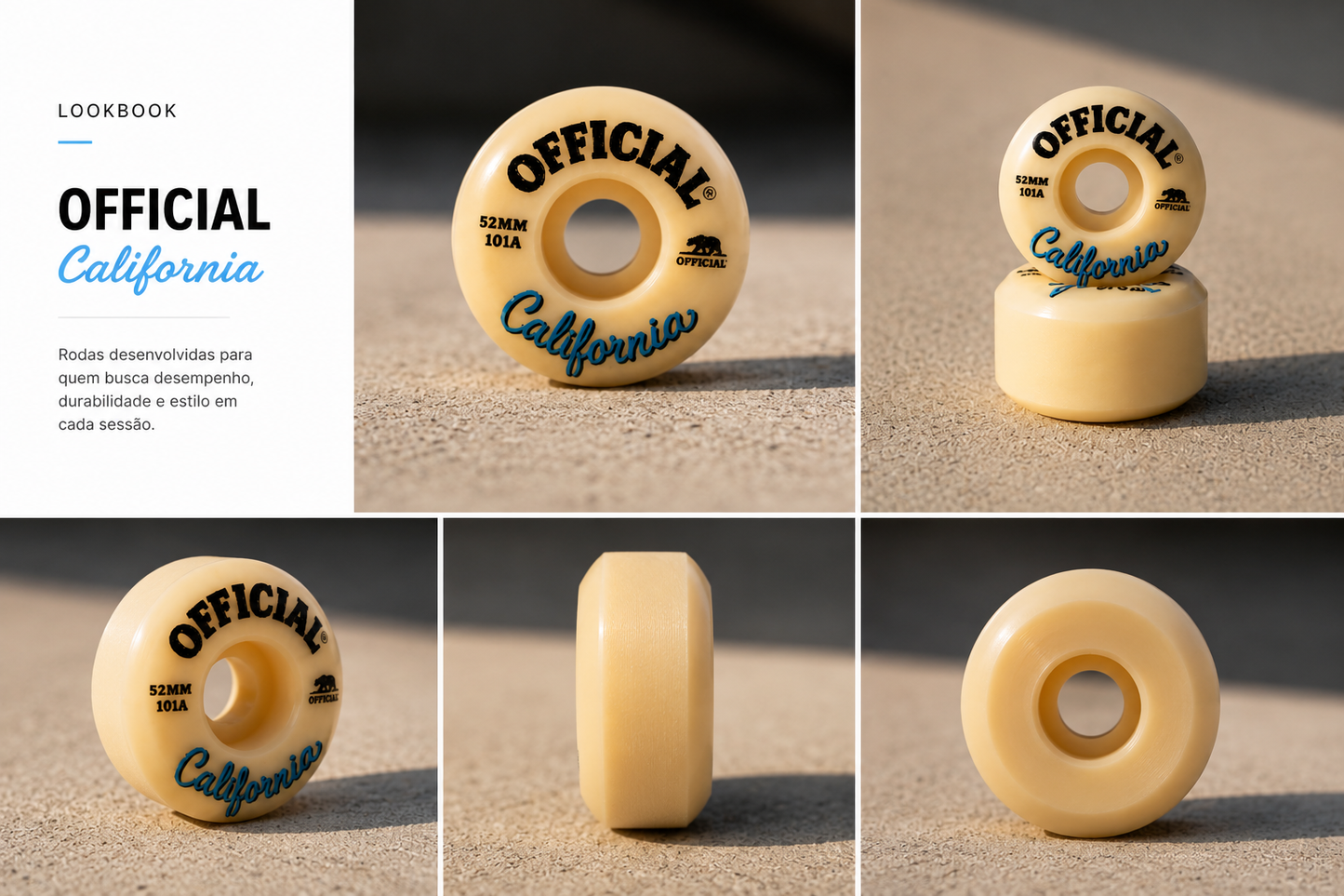 Roda Official California 52mm 101A