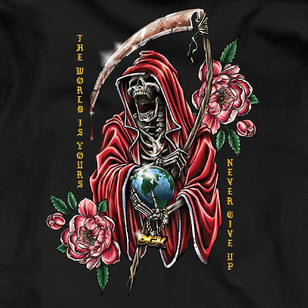 Moletom DGK importado Muerte Crewneck Fleece Preto - M