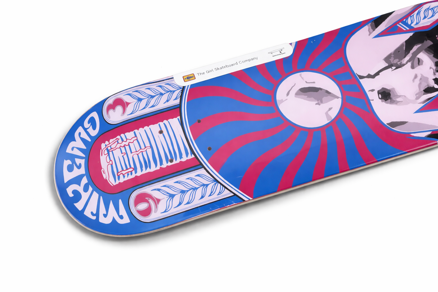 Shape Maple Girl Skateboards Mike Moo psycodelic 8.0"