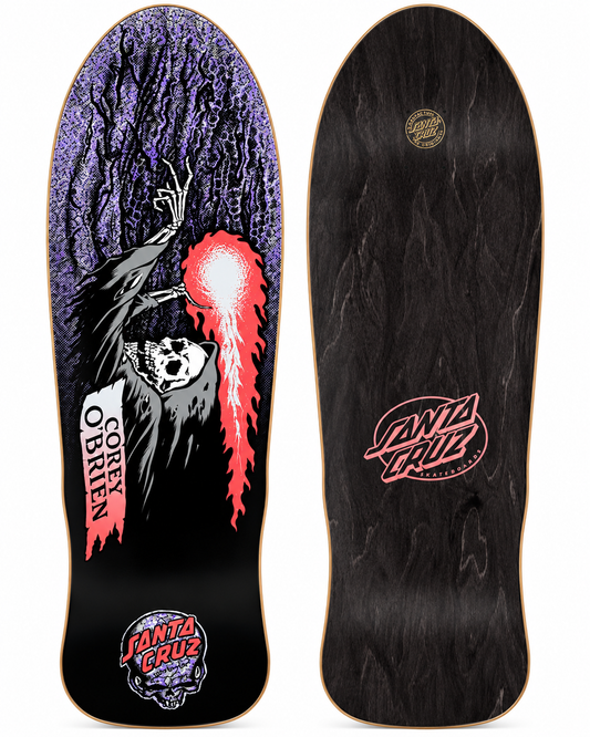 SHAPE SANTA CRUZ MAPLE OLD SCHOOL OBRIEN REAPER NEW HOLOGRAPHIC 9.85"