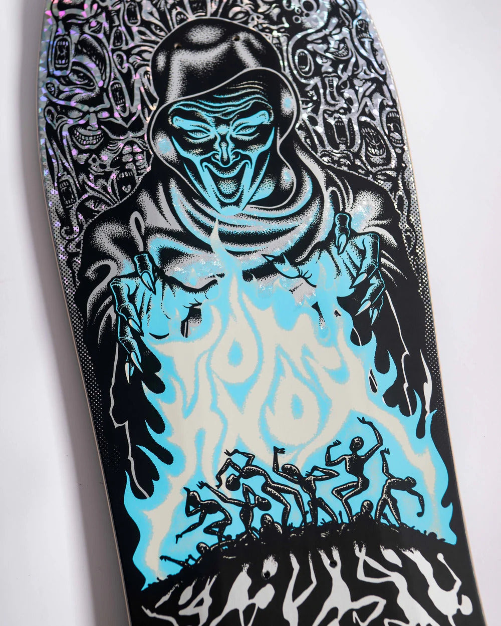 SANTA CRUZ Maple Old School  KNOX FIREPIT HOLOGRAPHIC  10.1"