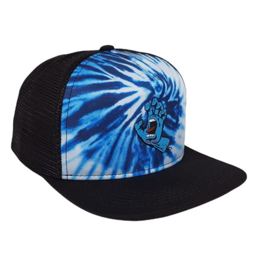 Boné Santa Cruz Trucker - Hand Front Spider TIE DYE