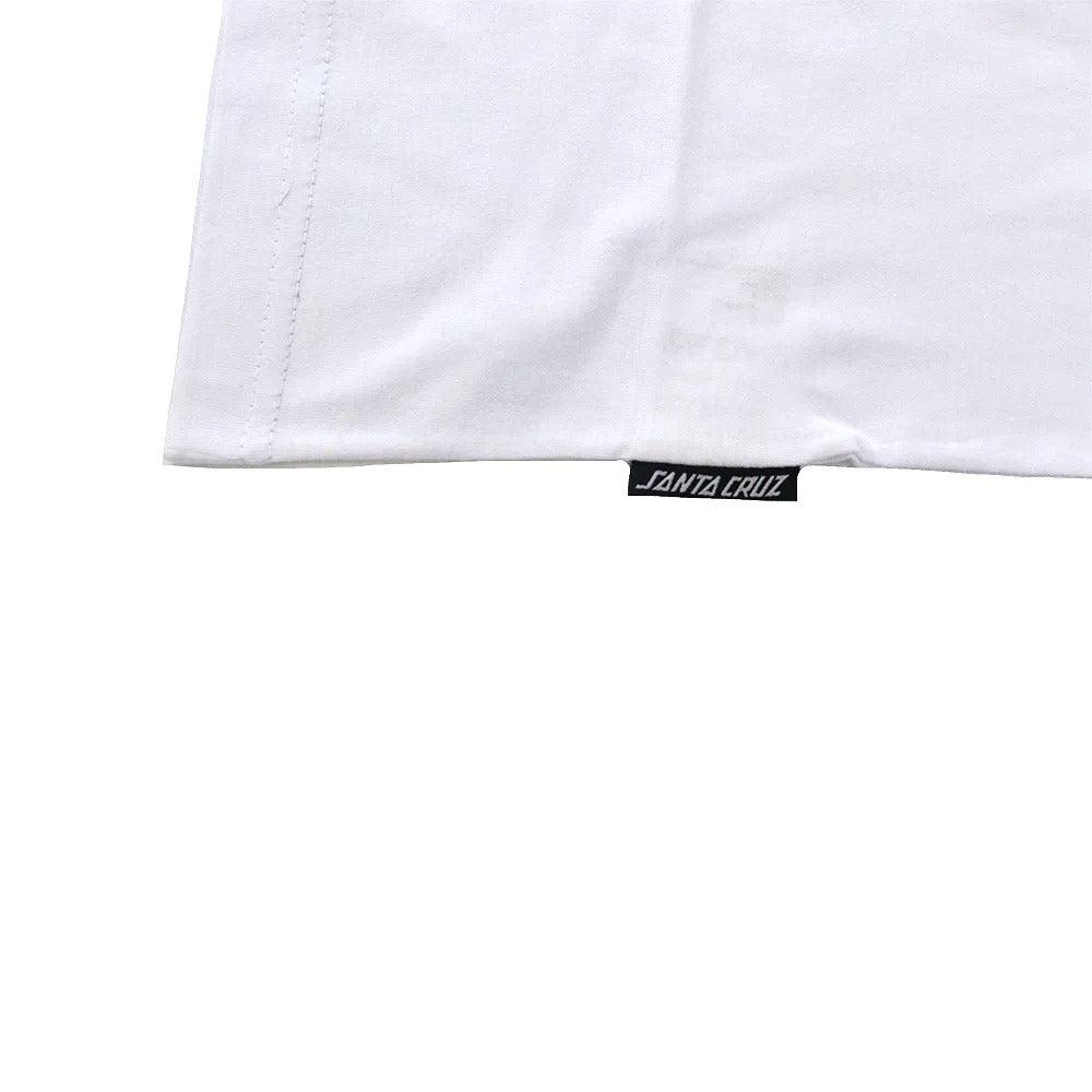 Camiseta Santa Cruz Manga Longa Street Creep Hand White