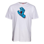 Camiseta Santa Cruz Screaming Hand Front White