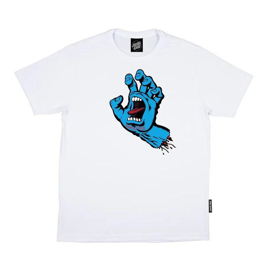 Camiseta Santa Cruz Screaming Hand Front White