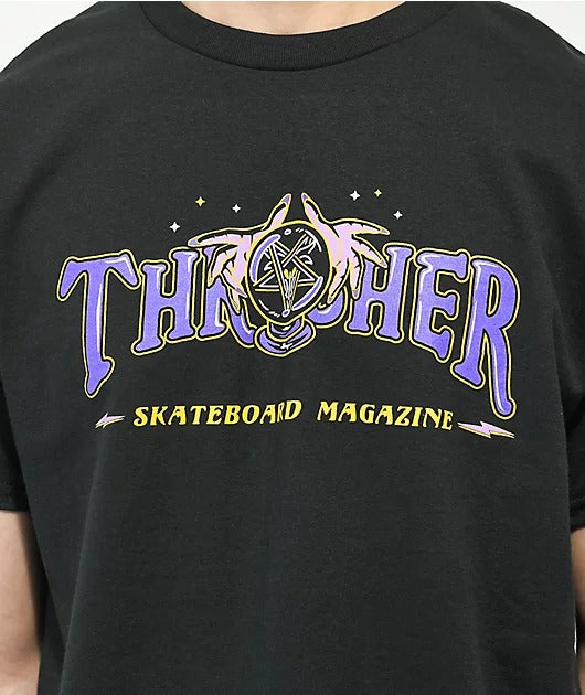 Camiseta Thrasher Magazine Fortune Logo Black