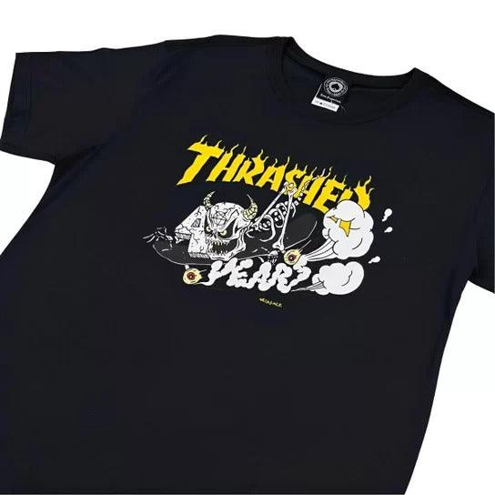 Camiseta Thrasher Magazine Neckface 40'Years