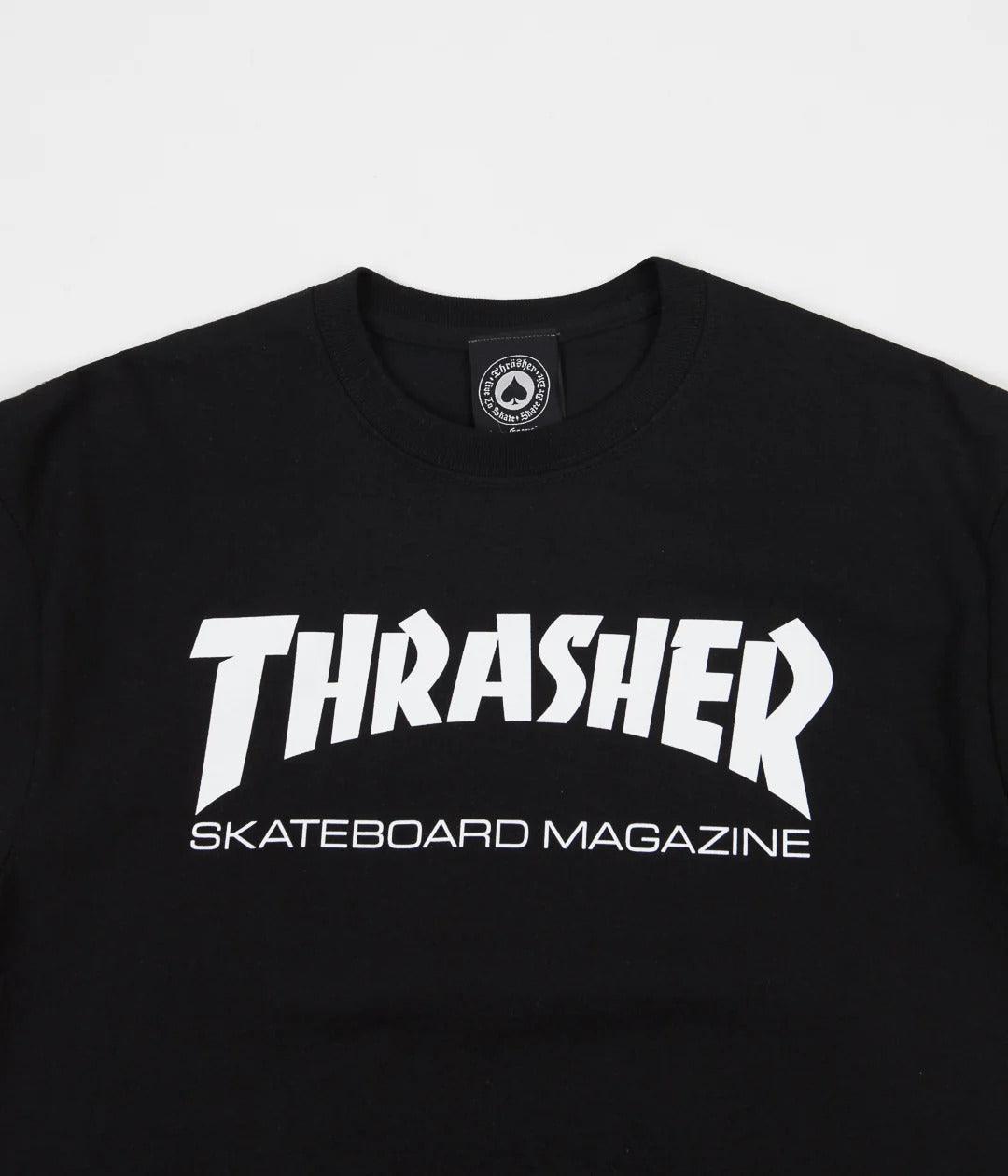 Camiseta Thrasher Magazine Skate Mag Black