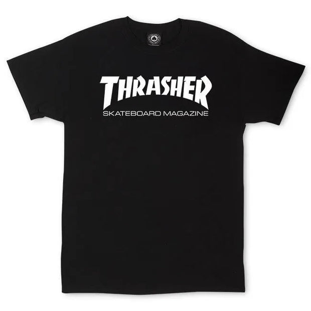Camiseta Thrasher Magazine Skate Mag Black