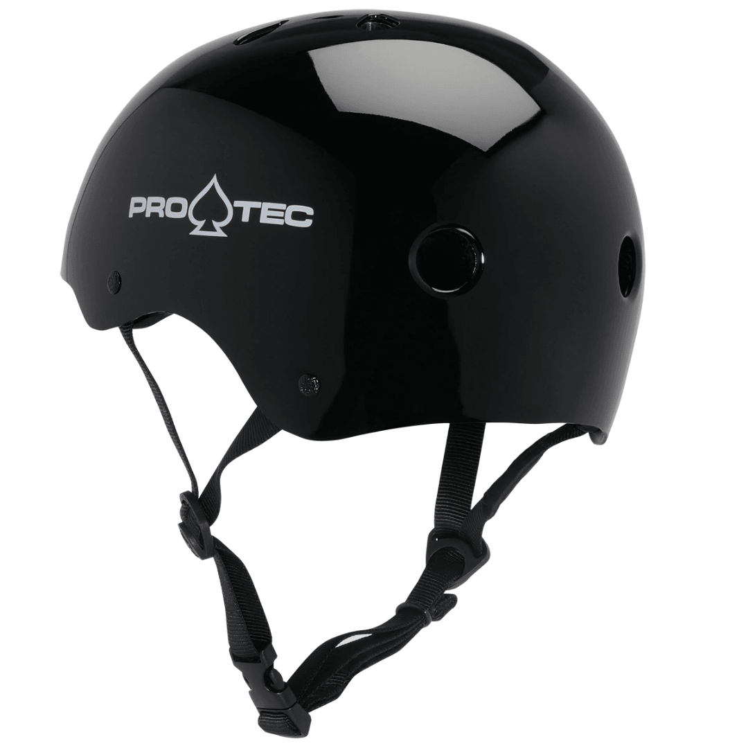 Capacete PROTEC Classic Skate Gloss Black