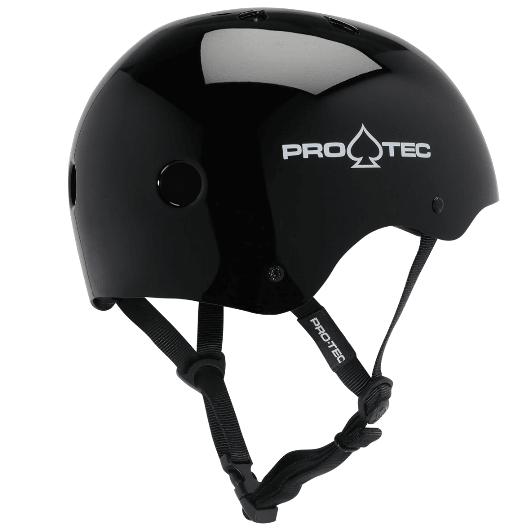 Capacete PROTEC Classic Skate Gloss Black