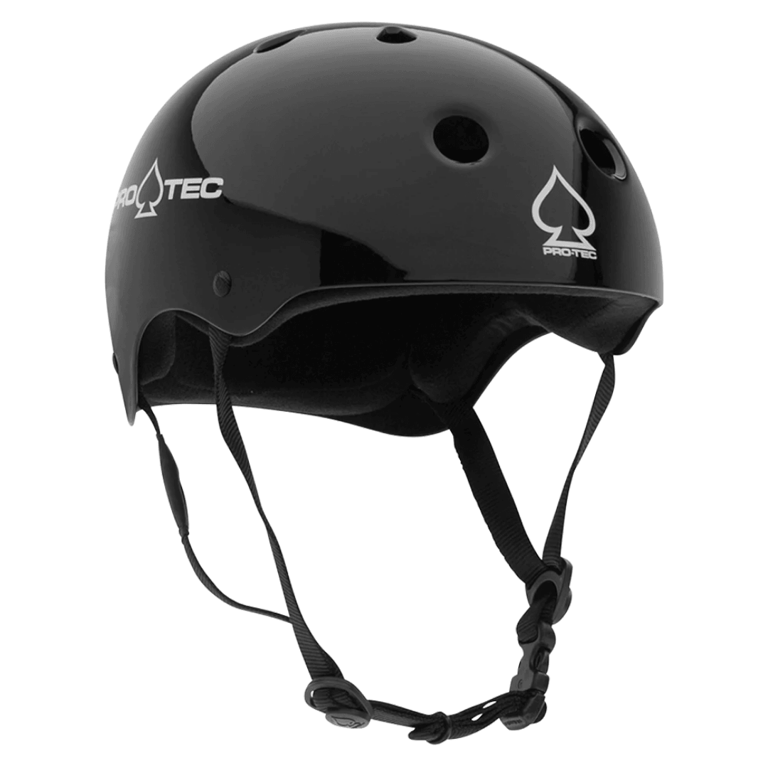 Capacete PROTEC Classic Skate Gloss Black