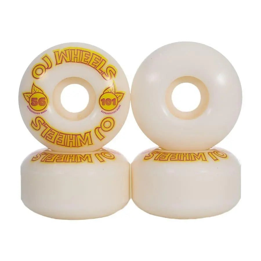Roda OJ wheels Concentrate  Hardline 101a White 56mm