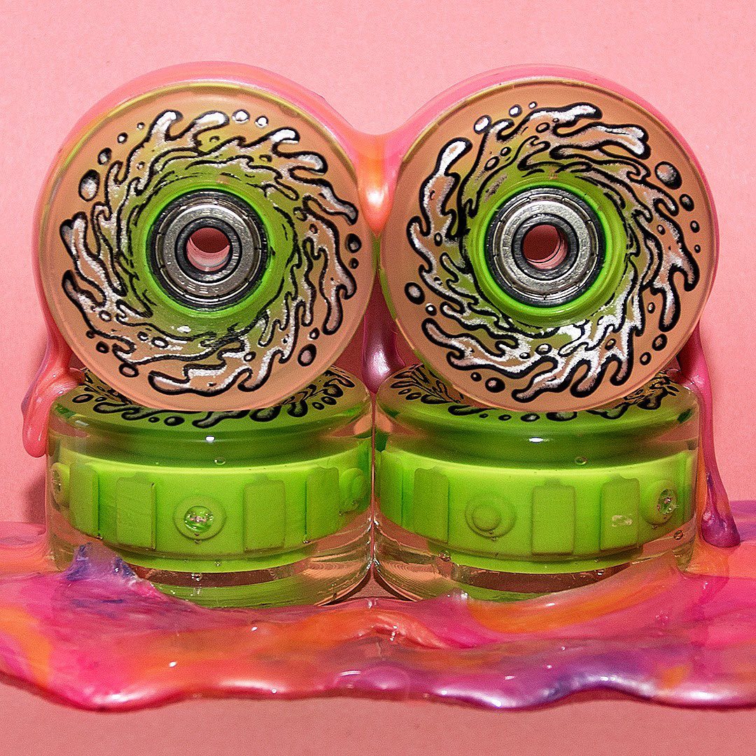 Roda Slime Balls Light UPS Com Rolamentos 60mm 78a