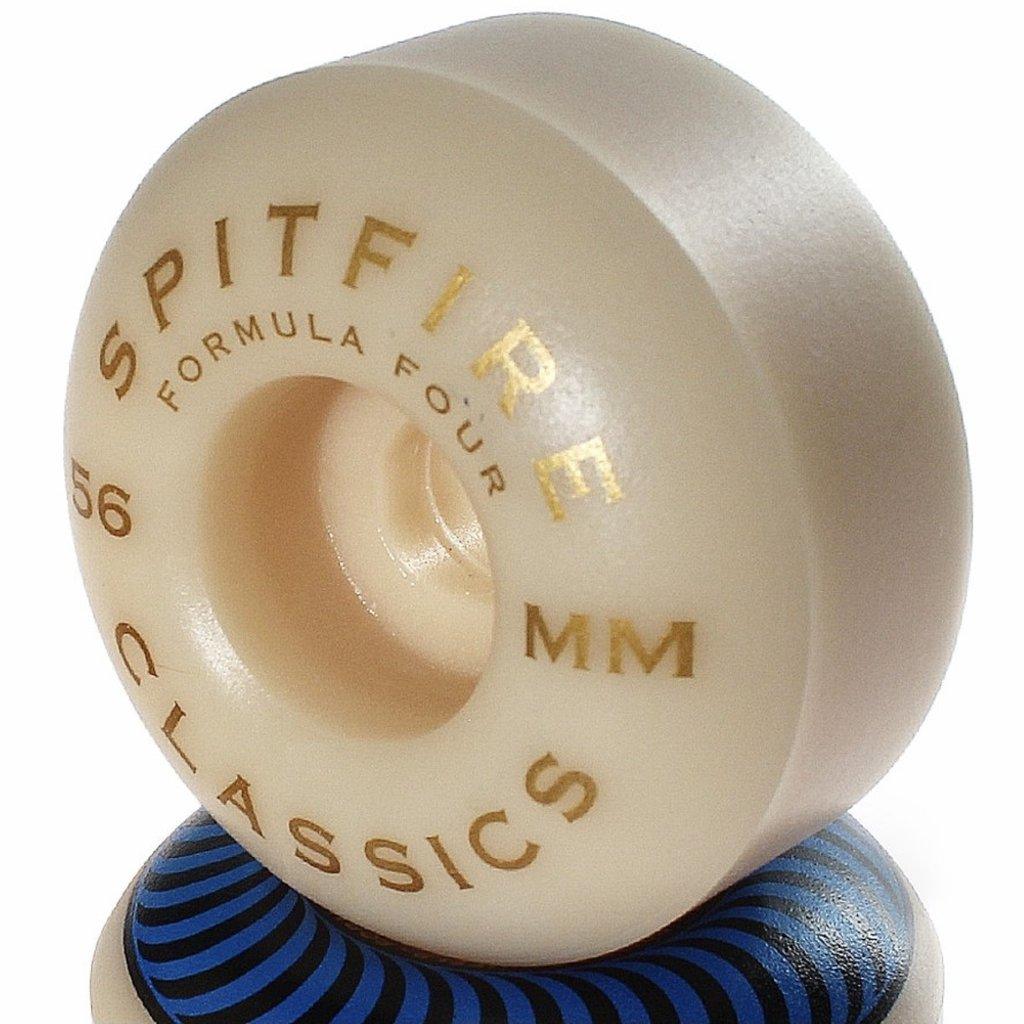 Roda Spitfire F4 Classic Wheels Blue 101DU 56mm